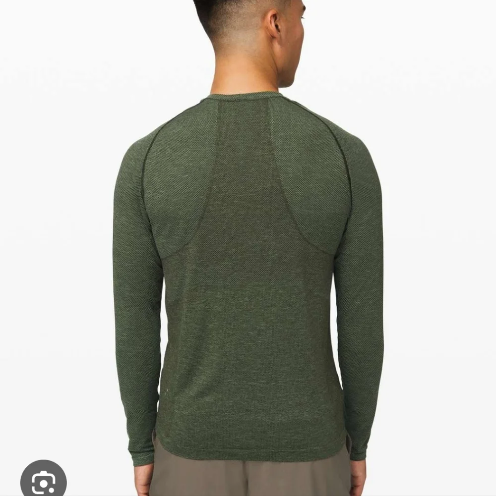 Metal Vent Tech Long-Sleeve Shirt Green Twill Slim Fit Large New - Picture 2 of 9